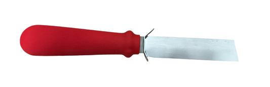 Straight Knife - Red Handle