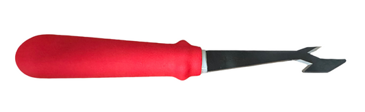 Double Hook Knife - Red Handle